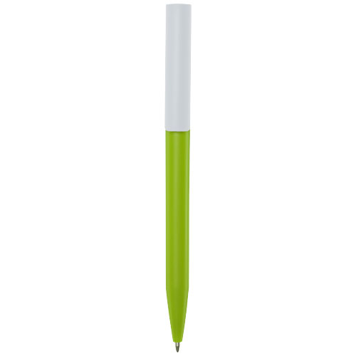 Stylo en plastique recyclé à personnaliser Unix Vert pomme